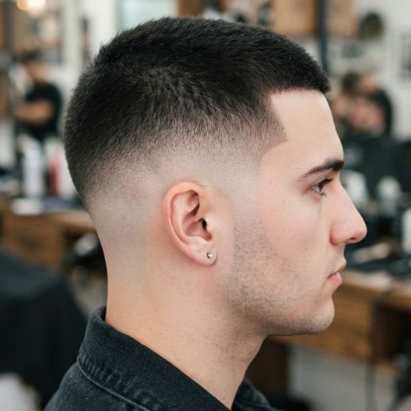 Skin Fade Low Taper Fade Buzz Cut
