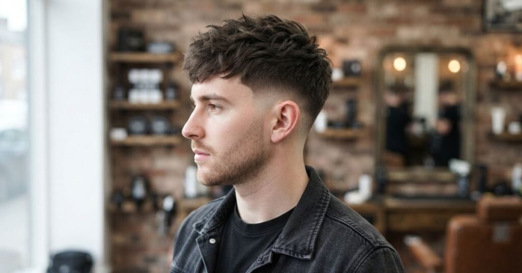 Textured Crop + Low Taper