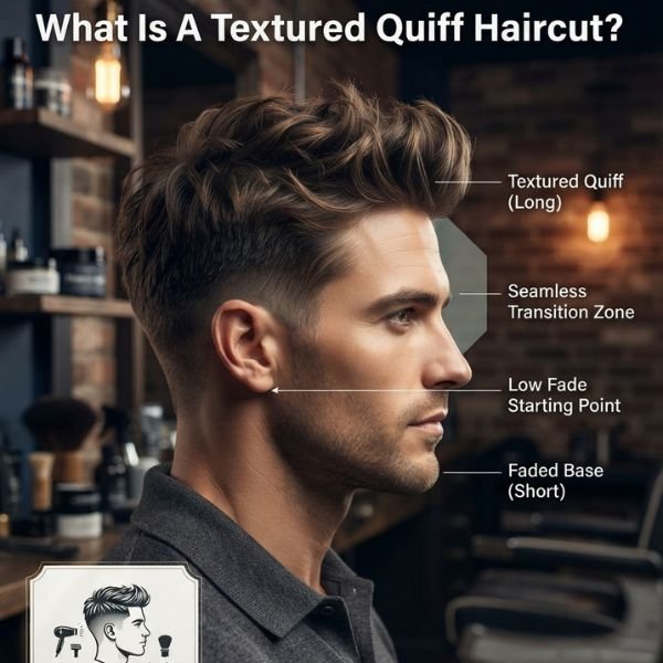 What Is A Textured Quiff Haircut?