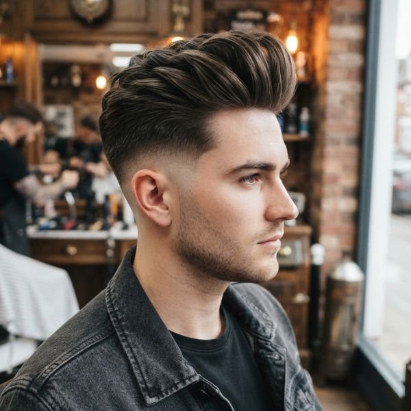 Long Quiff Fade
