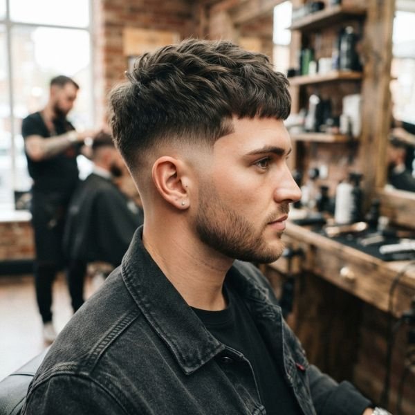 French Crop Low Taper Fade
