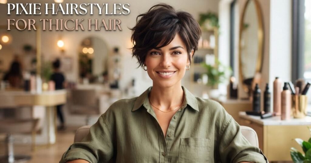 Best pixie haircuts for thick hair