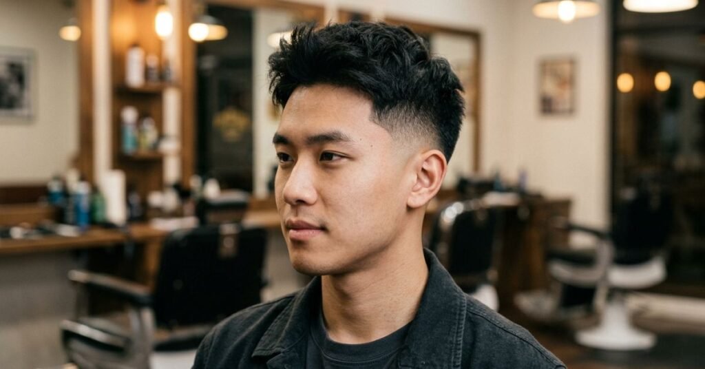 Classic Low Taper Fade Asian Haircuts
