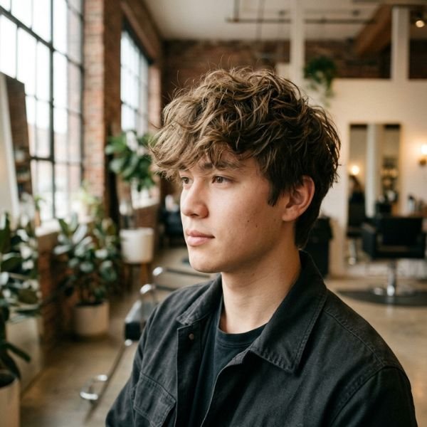Fluffy Textured Fringe