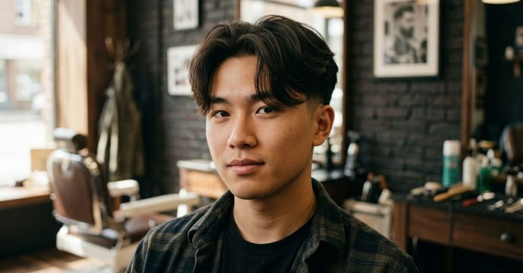 Low Taper Fade Asian Haircuts Curtains