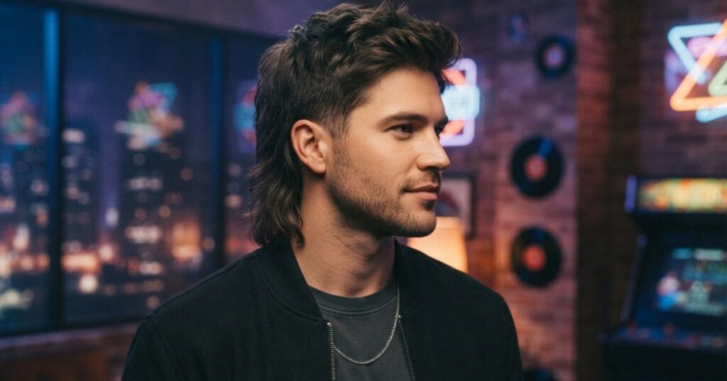 Modern 80s Mullet