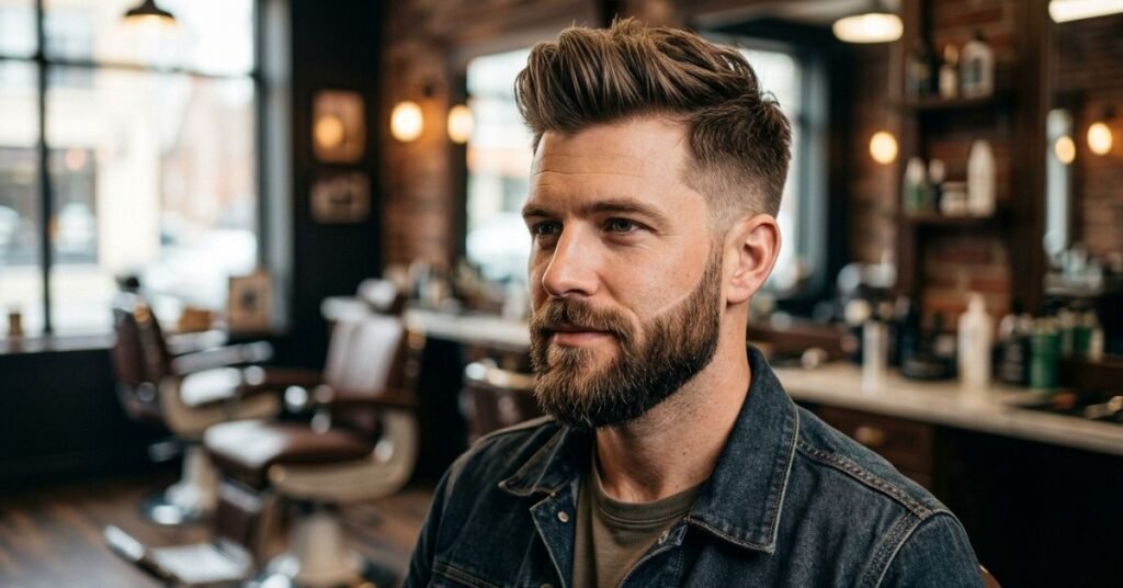 Quiff with Beard