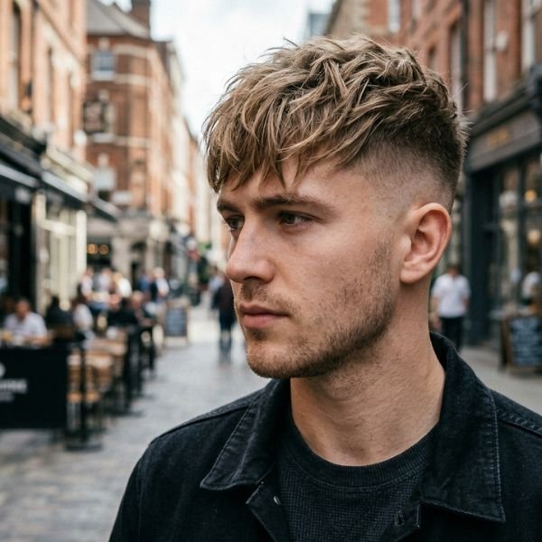Textured Fringe with Undercut