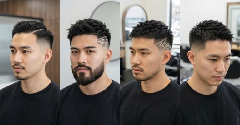 Haircuts With Lines on the Side