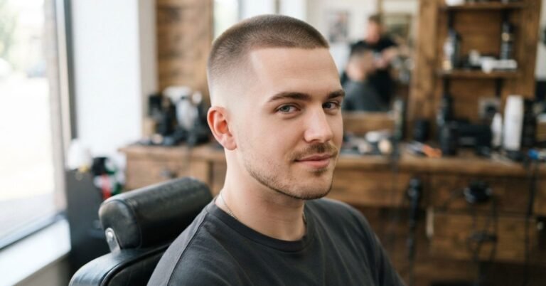 taper fade buzz cut