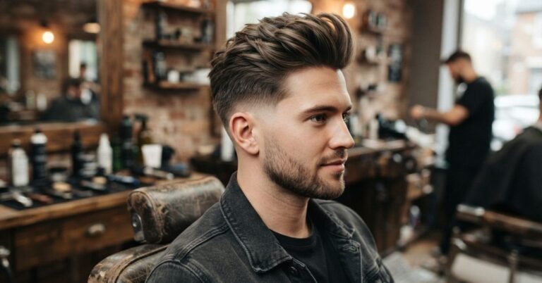 textured quiff