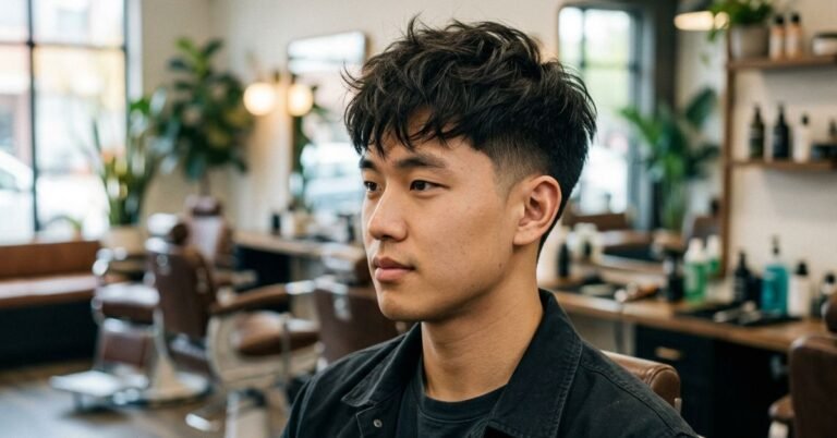 low taper fade Asian haircuts