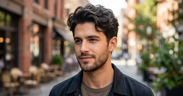 male short wavy hairstyles